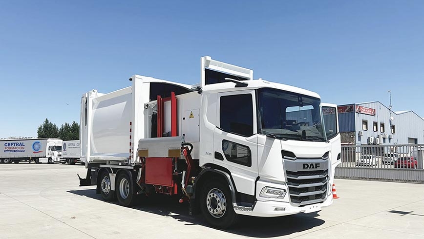 DAF XD 340 FAN: el camión urbano para recogida de residuos