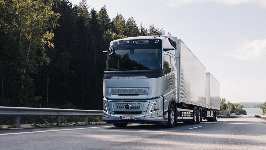 Volvo Trucks propulsado por gas natural