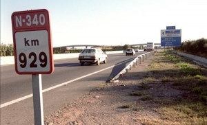 N-340 considera una de las peores carreteras de España