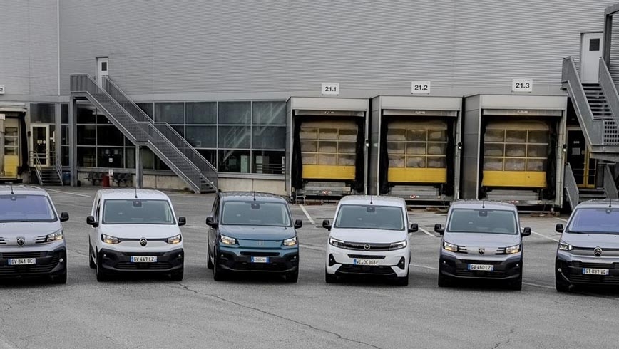 Furgonetas de la gama Stellantis