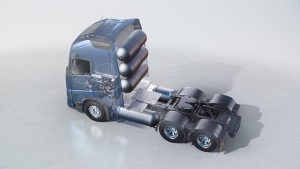 Camión de Volvo Trucks de hidrógeno