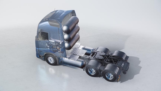 Volvo Trucks desarrolla camiones con motores de combustión que funcionan con hidrógeno