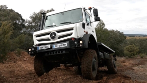 Presentación del Mercedes Unimog