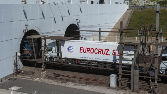 Transporte refigerado de la empresa Transportes Eurocruz