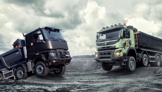 Renault K440 y Volvo FMX 460