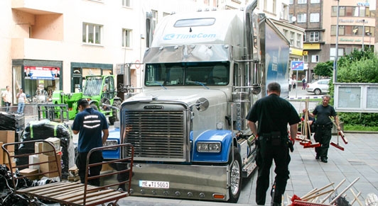 TimoTruck prestando ayuda en la República Checa