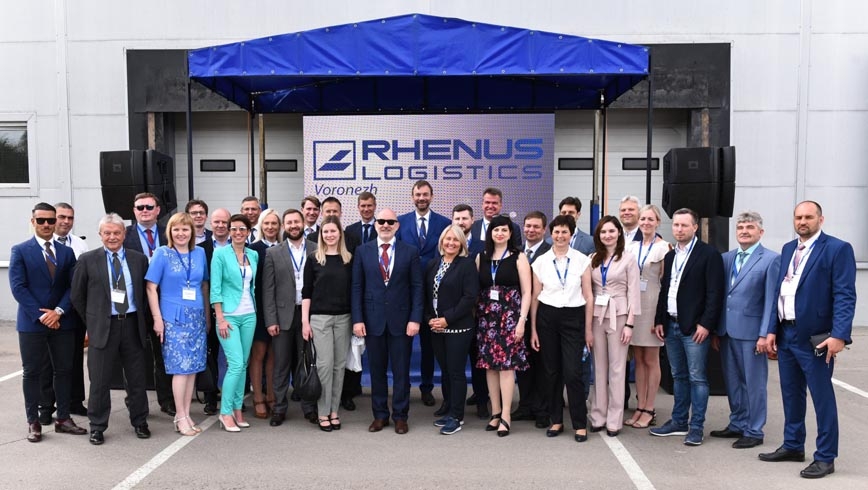 Nuevo centro logístico del Grupo Rhenus en Rusia