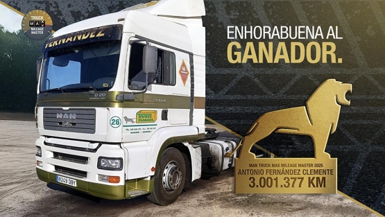 El camión MAN con más kilómetros de Europa