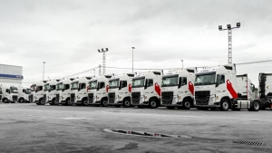 40 camiones Volvo FH con I-Save de la empresa El Mosca