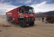 Camión Mammoet Rallysport en el Dakar camiones