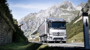 Mercedes eActros de 40 toneladas en el Tirol