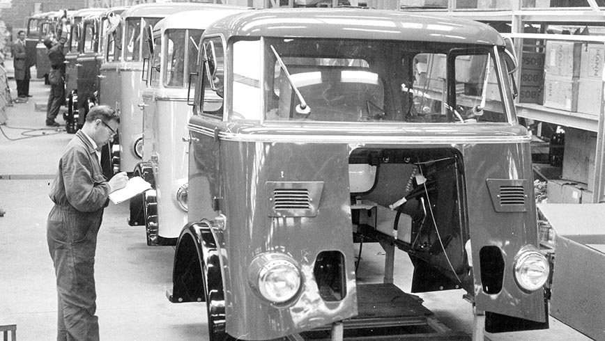 60 años de producción de DAF en Bélgica