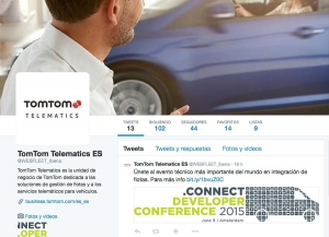 Twitter de TomTom Telematics Iberia