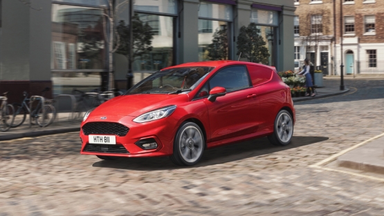 Ford Fiesta Van EcoBoost Hybrid