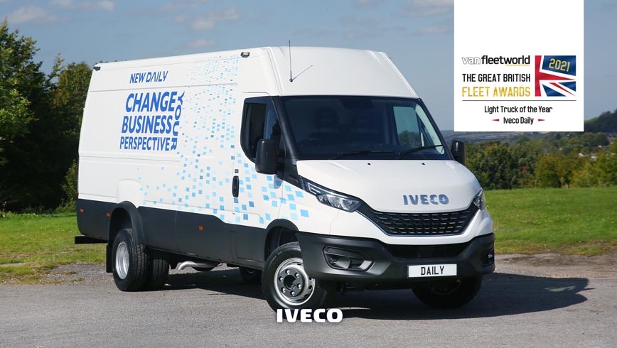 La Iveco Daily gana el premio Vehículo Ligero del Año