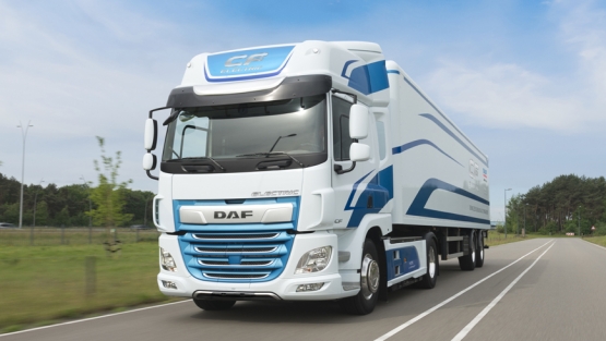 Camión eléctrico DAF CF Electric en Solutrans