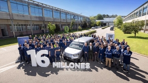 Fiat E-Doblò número 16 millones en la fábrica de Stellantis Vigo