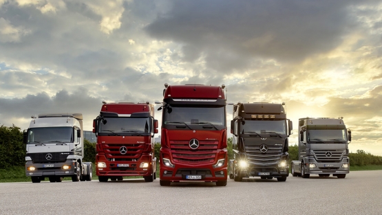 25 aniversario del Mercedes Actros