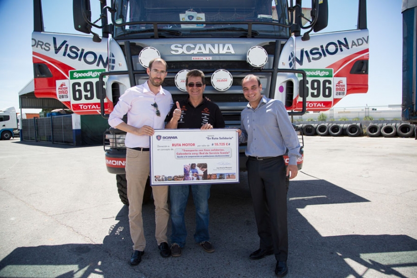 Scania, &quot;En Ruta Solidaria en Mauritania&quot;