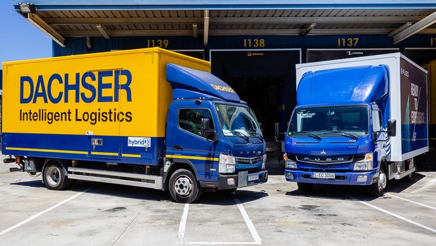 Dachser Iberia comienza las pruebas con el FUSO eCanter