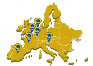 Estaciones de servicio de Redtortuga en Europa