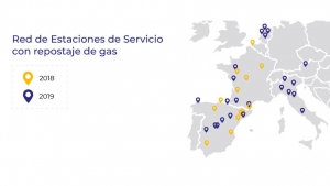 Estaciones de gas natural Red Tortuga