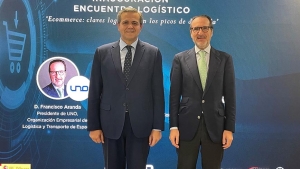 El presidente de UNO y el Consejero de Transportes de la Comunidad de Madrid